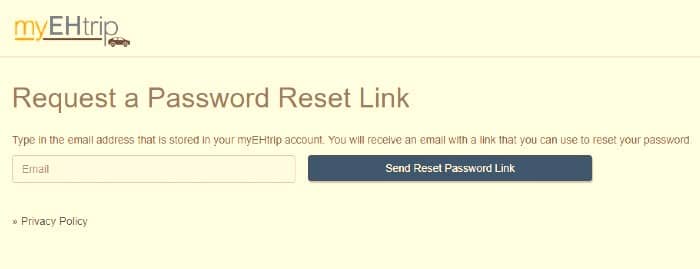 myEHtrip-Reset-Password